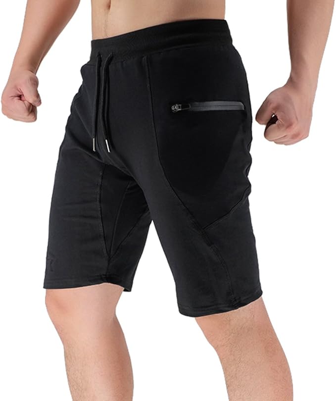 BROKIG Men's Sidelock Gym Shorts