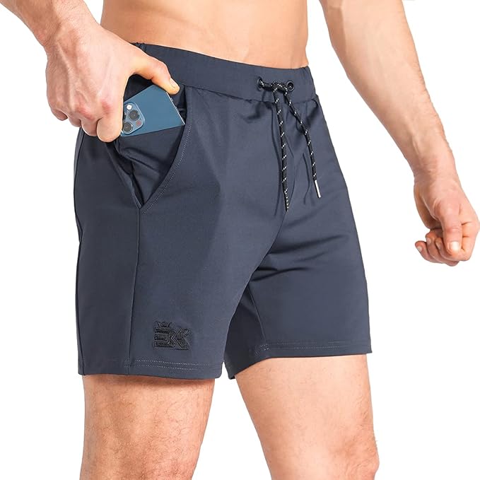 BROKIG Men's Lightweight Gym Shorts