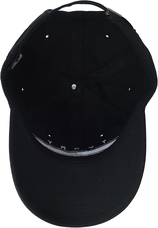 Tommy Hilfiger Men's Dad Hat Avery, TH DEEP Black, OS